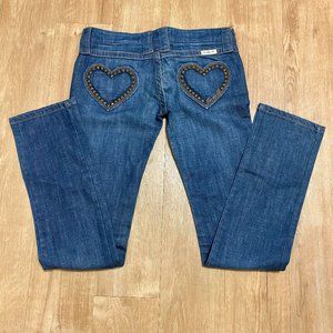 COPY - NWT Frankie B. Be Mine Metal Stud Heart Je…